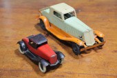 TWO PRESSED STEEL COUPES.  Ame