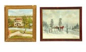 TWO PRIMITIVE LANDSCAPES (AMER