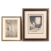 TWO PRINTS AFTER WHISTLER AND