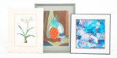 TWO PRINTS AND MARTHA SCHAUER
