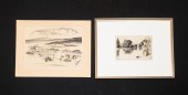 TWO PRINTS BY DEHN AND HAYDEN.