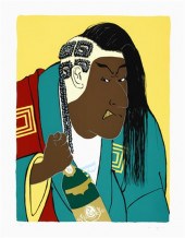 two prints  IONA ROZEAL BROWN