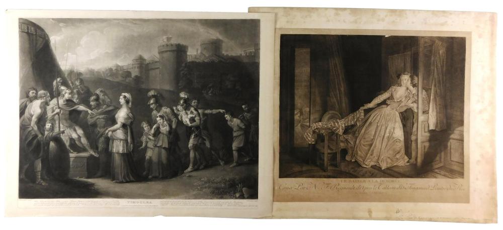 TWO PRINTS: RICHARD EARLOM (BRITISH