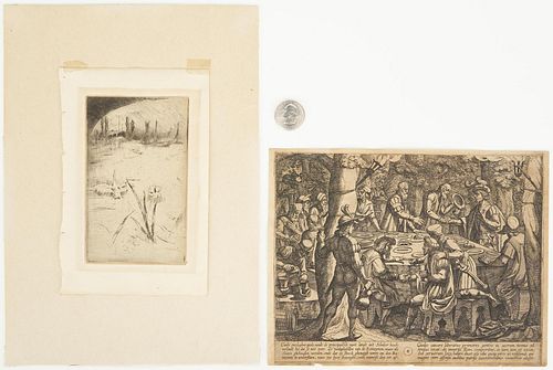 TWO PRINTS, WHISTLER &