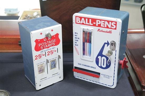 TWO PRODUCT DISPENSERS.