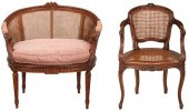 TWO PROVINCIAL FRENCH STYLE BE