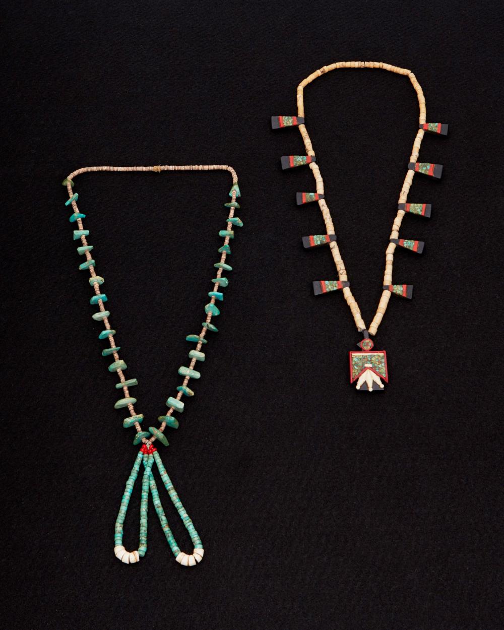 TWO PUEBLO NECKLACESTwo Pueblo