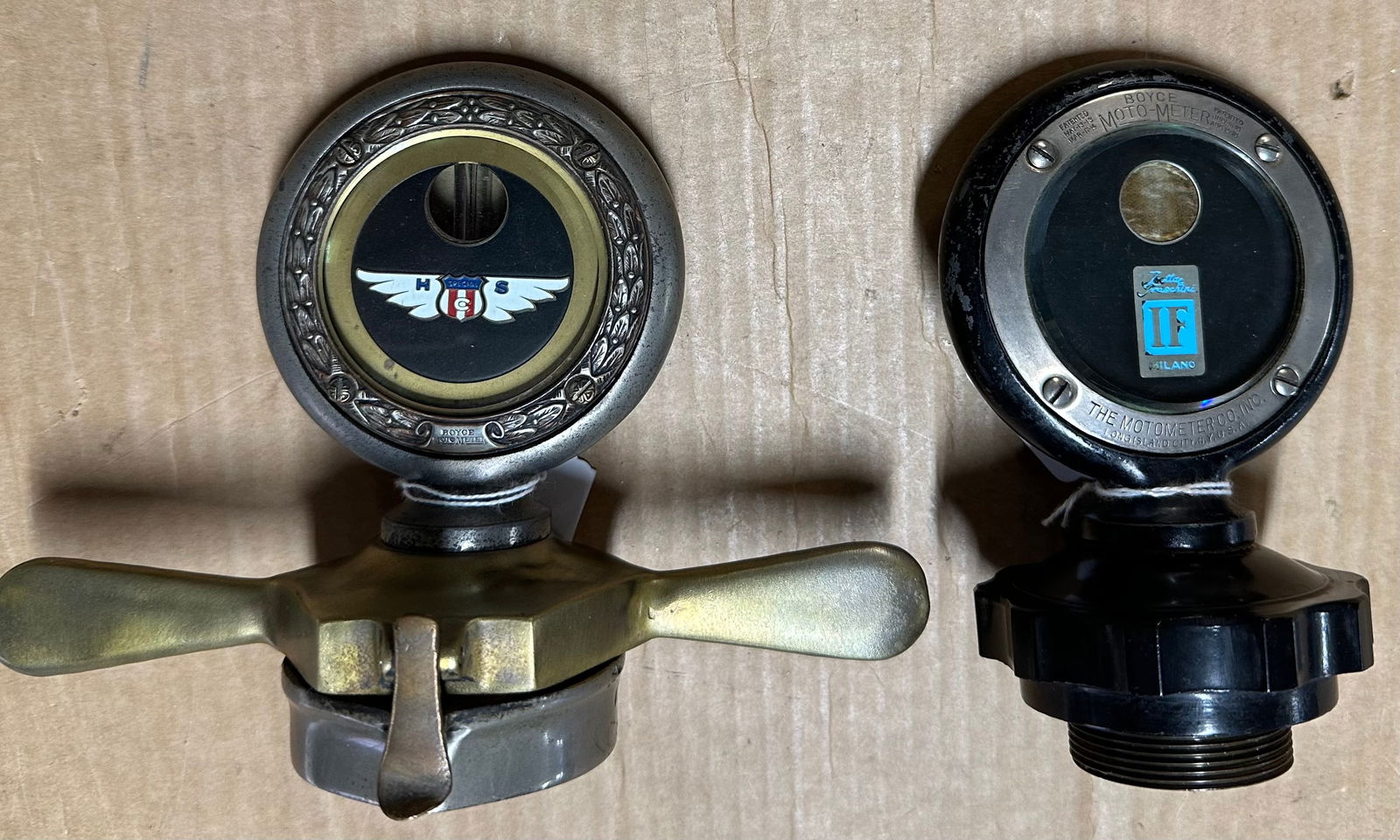 TWO QUALITY MOTOMETERS - ISOTTA