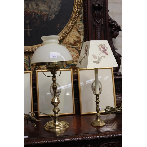 Two quality weighted modern brass