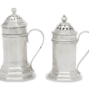 Two Queen Anne Britannia Silver