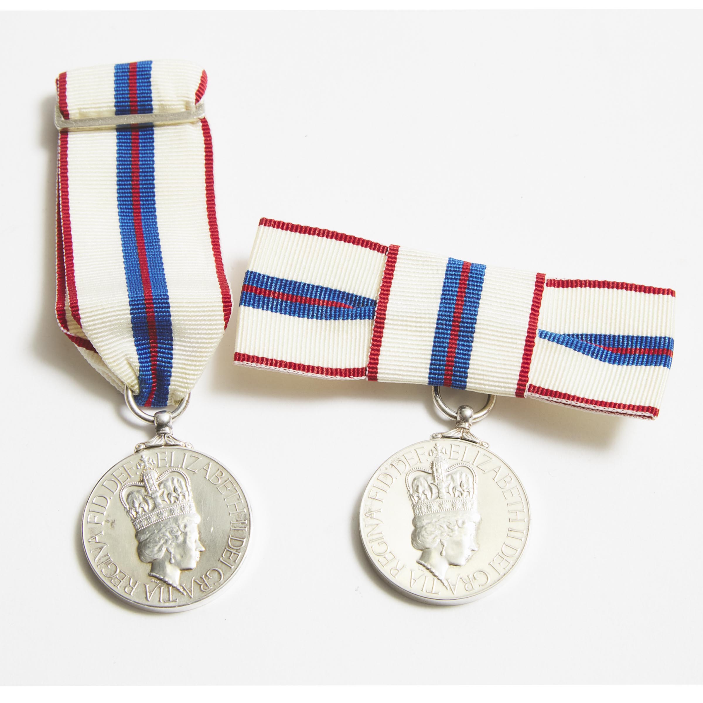 Two Queen Elizabeth II Silver