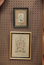 TWO QUEEN VICTORIA STEVENGRAPH