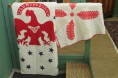 TWO QUILTS. Including one patr