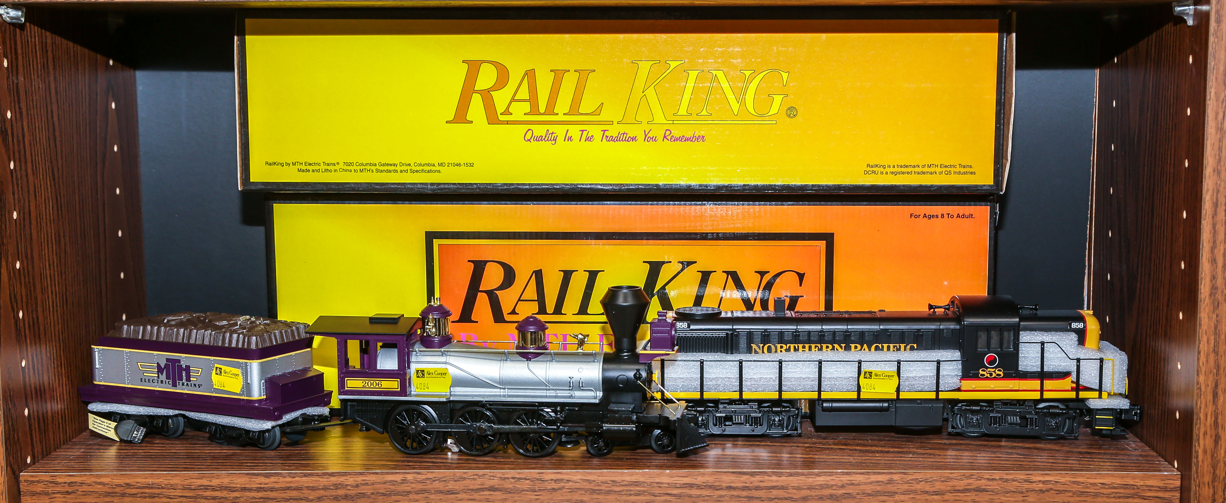 TWO RAIL KING "O" GAUGE LOCOMOTIVES