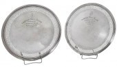 TWO RANDAHL STERLING TROPHY FO