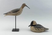TWO RARE ELMER O. STENNES BIRD