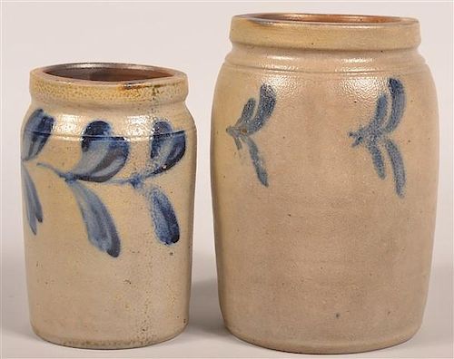 TWO R.C.R. / PHILA. STONEWARE