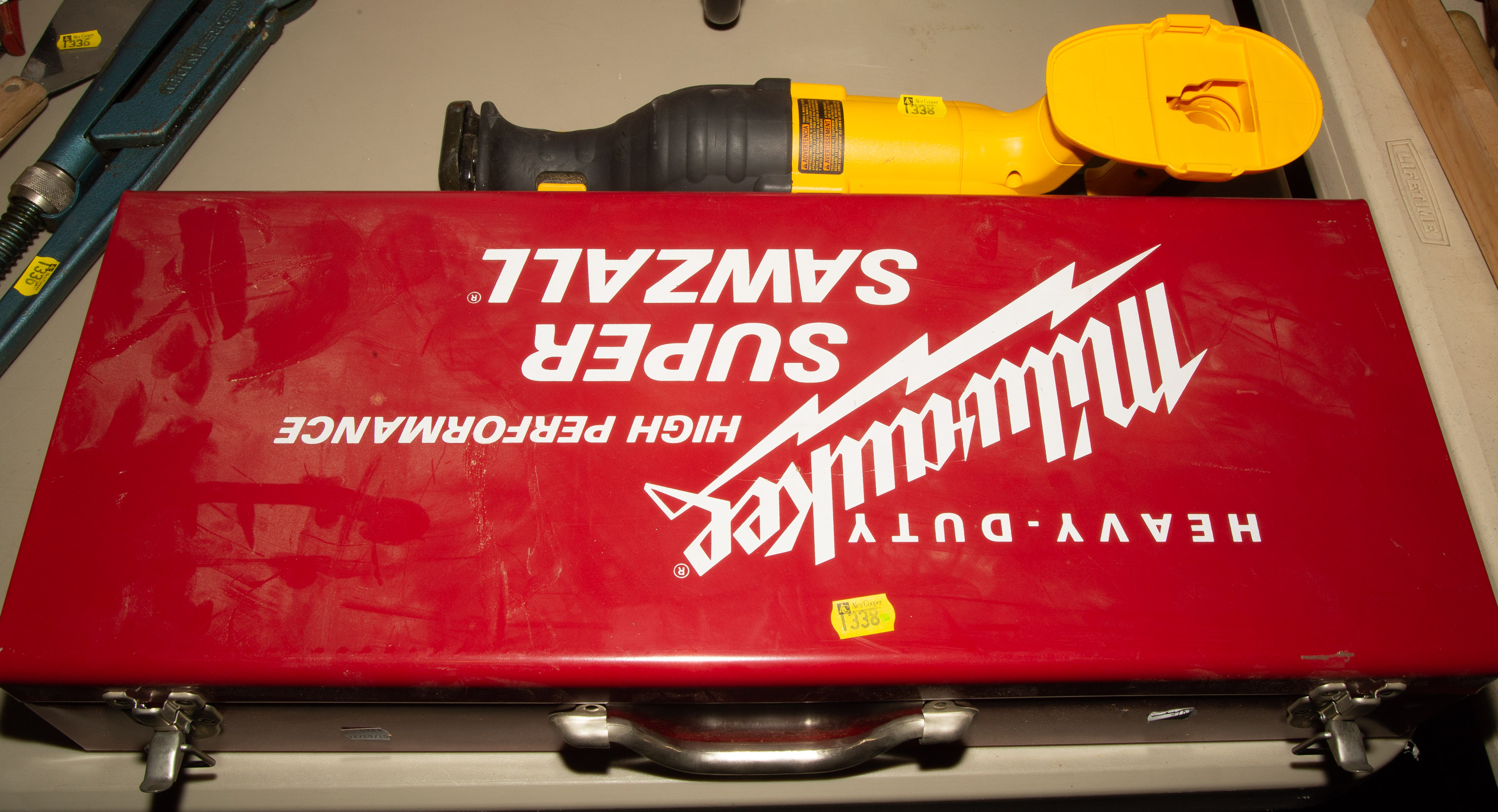 TWO RECIPROCATING SAWS Includes