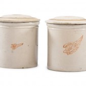 Two Redwing Stoneware Crocks
E