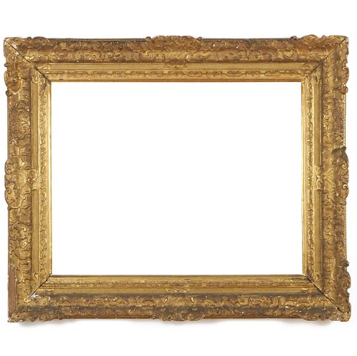 TWO RéGENCE STYLE CARVED GILTWOOD
