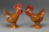 Two Reggie Meaders stoneware r