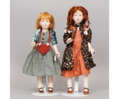 Two Regina Sandreuter dolls "A
