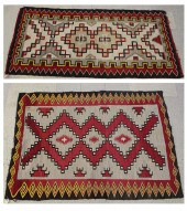 TWO REGIONAL NAVAJO WEAVINGSTW