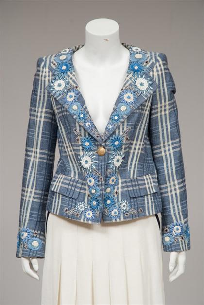 Two Rena Lange suits and a group of