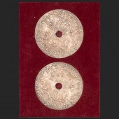 TWO RENAISSANCE STYLE EMBOSSED