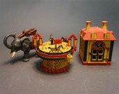 TWO REPRODUCTION CAST IRON MEC