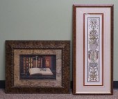 TWO REPRODUCTION COLOR PRINTST