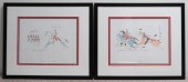 TWO REPRODUCTION PHOTOLITHOGRA