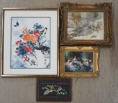TWO REPRODUCTION PRINTS AND TW