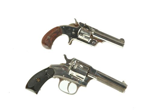 TWO REVOLVERS.  Smith & Wesson
