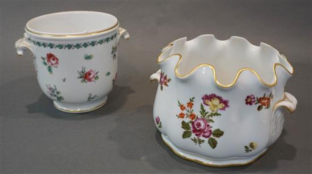 TWO RICHARD GINORI PORCELAIN