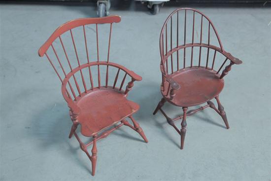 TWO RIVERBEND CHAIR COMPANY CHAIRS.