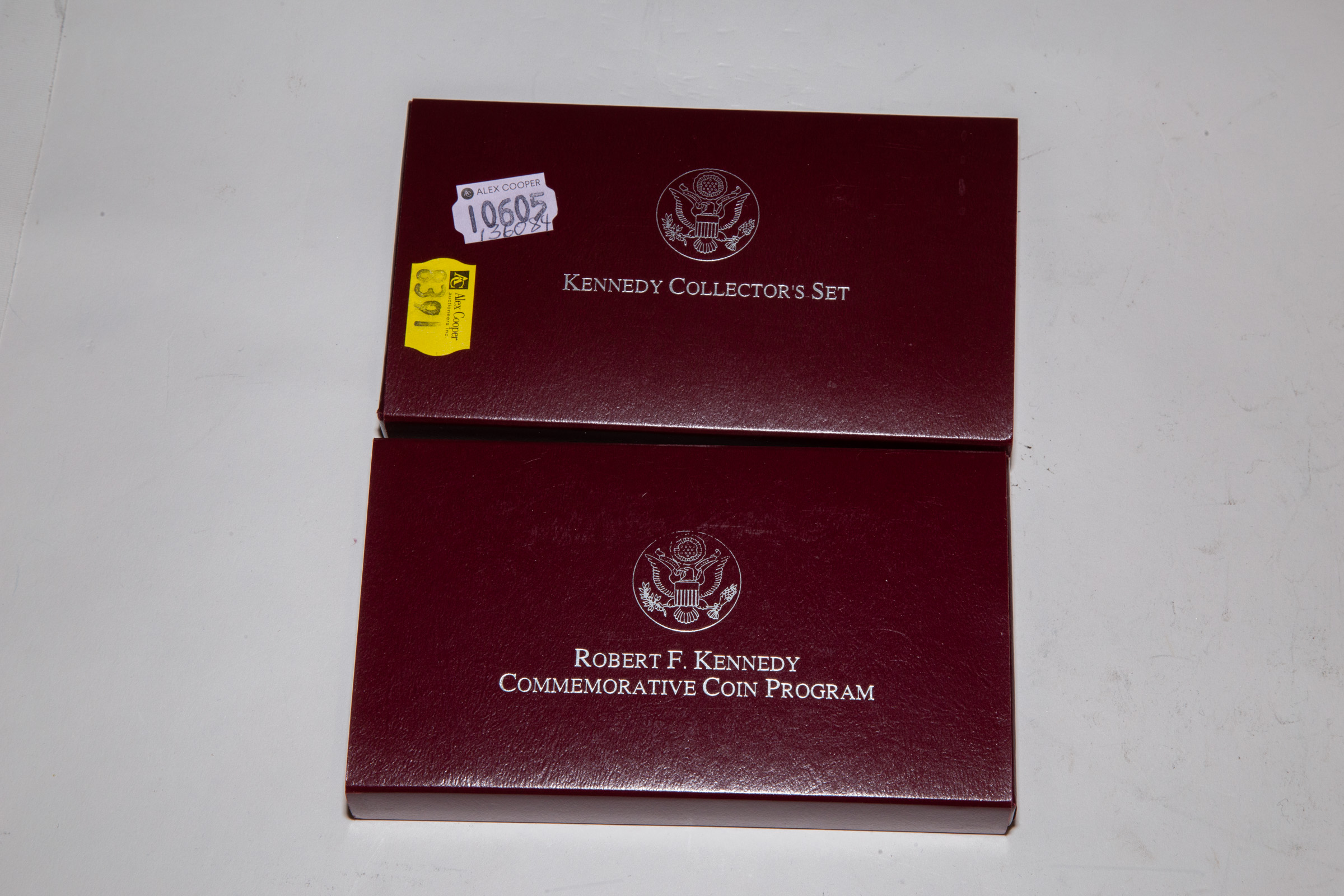 TWO ROBERT F KENNEDY SILVER