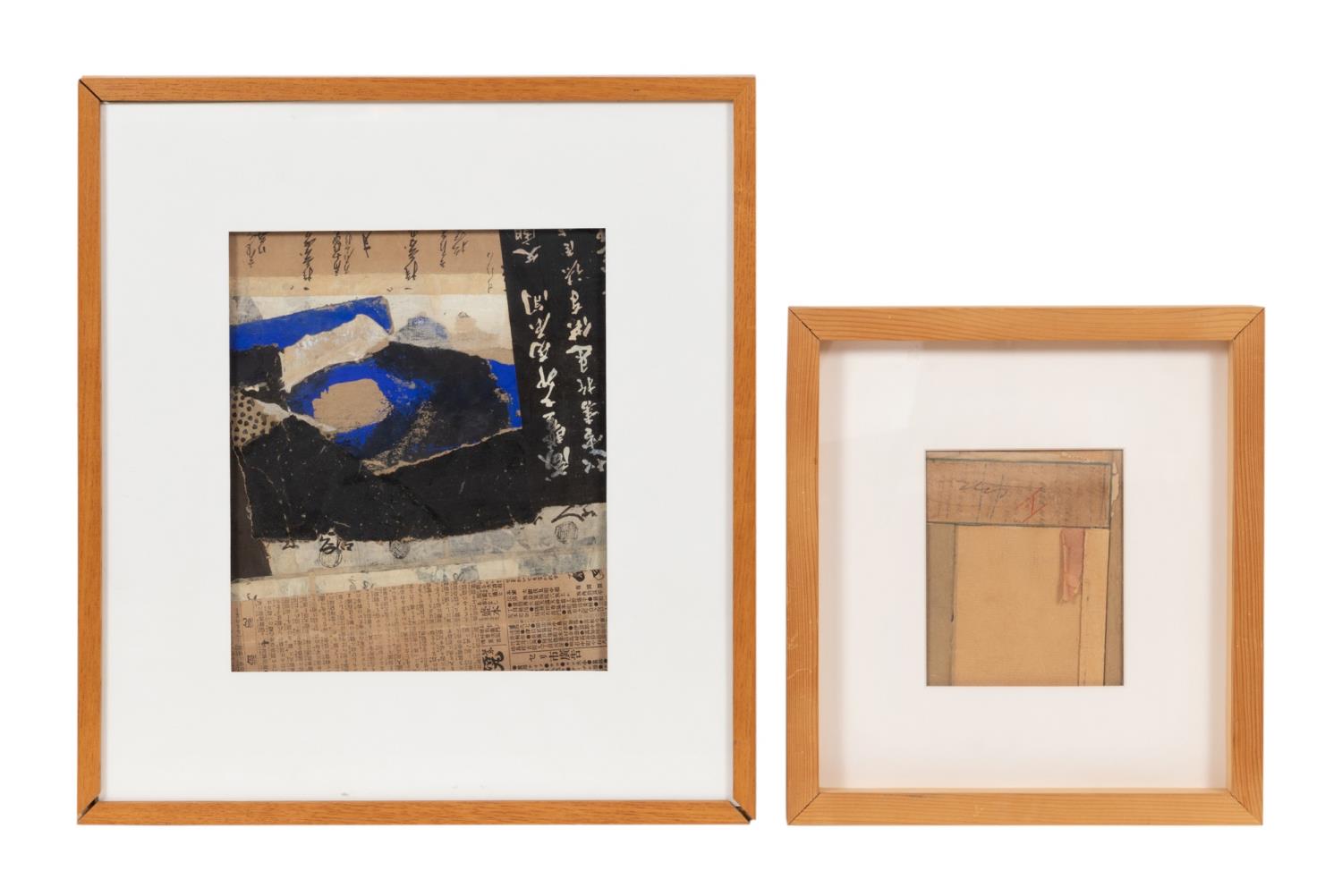 TWO ROBERTA B. MARKS FRAMED MIXED