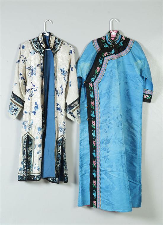 TWO ROBES.  China  1st half-20th