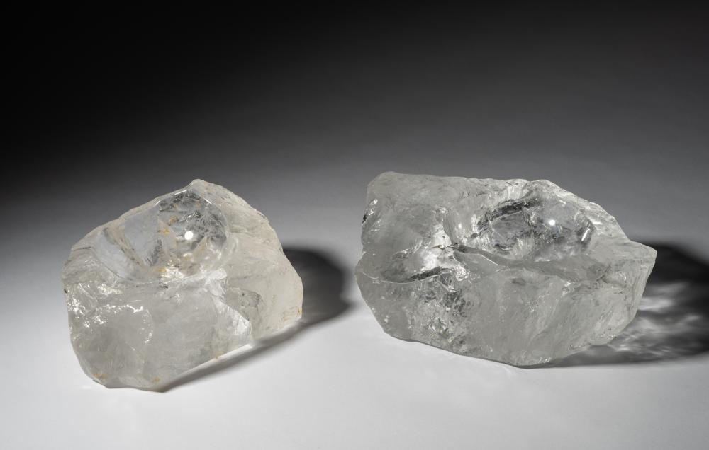 TWO ROCK CRYSTAL BOWLSTwo Rock