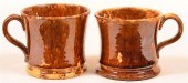 TWO ROCKINGHAM YELLOWWARE CHIL