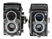 TWO ROLLEIFLEX MEDIUM FORMAT C