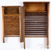 TWO ROLLER WASHBOARDSTwo rolle