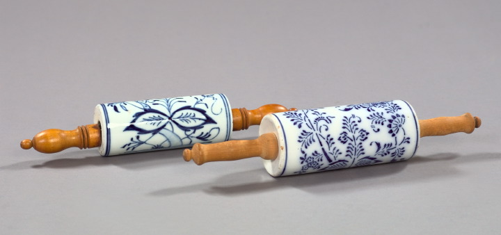 Two Rolling Pins,  one a German