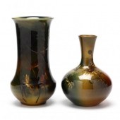 TWO ROOKWOOD STANDARD GLAZE VA