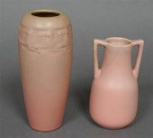 TWO ROOKWOOD VASES, 1920 MOLD