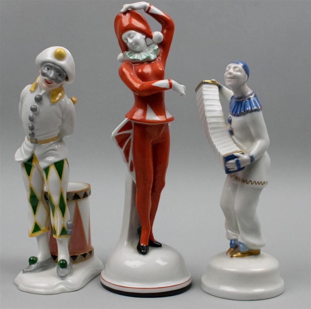 TWO ROSENTHAL PORCELAIN ART DECO