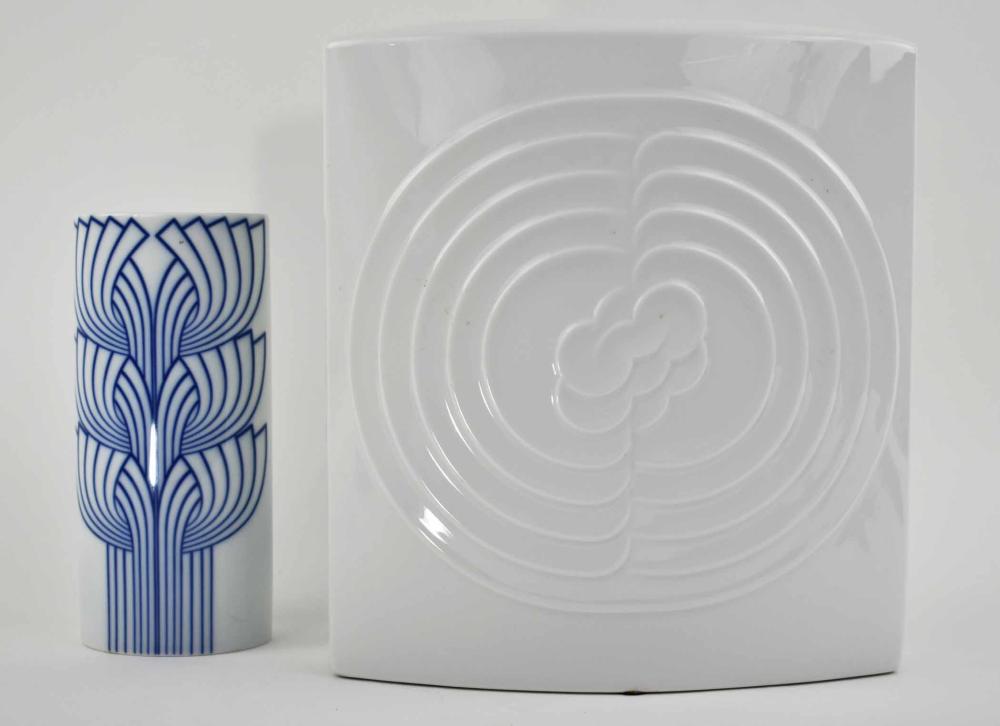 TWO ROSENTHAL STUDIO-LINE PORCELAIN