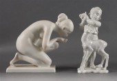 Two Rosenthal white porcelain