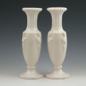 Two Roseville Ivory vases base